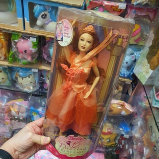 RARE 2006 Barbie in the 12 Dancing Princesses - Edeline Orange Dress ตุ๊กตาบาร์บี้ เจ้าหญิง 12 นาง เอดิลีน