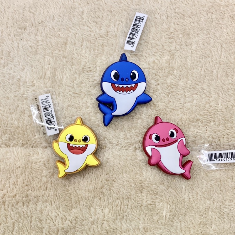 JBS - ตัวติดรองเท้ามีรู “เบบี้ชาร์ค” 🌈👠Shoe charm “Baby Shark” งานshop สวยคมชัด น่ารักสุด แม่ๆจัดเลยค่ะ