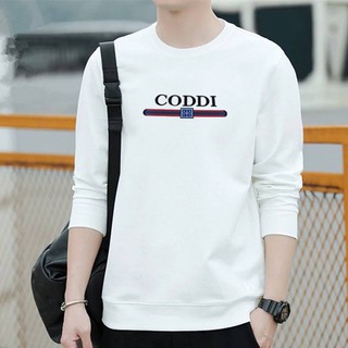 เสื้อผ้าแฟชั่นผู้ชาย เสื้อยืดผู้ชายแขนยาวคอกลม(สกรีนCODDI) (TSH-016)