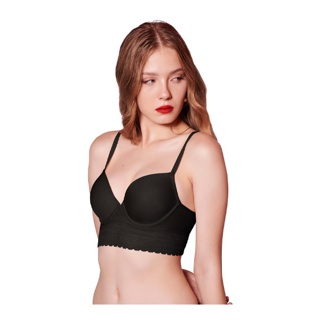 Sabina เสื้อชั้นใน Habpy Lady รหัส SBXH3600BK สีดำ