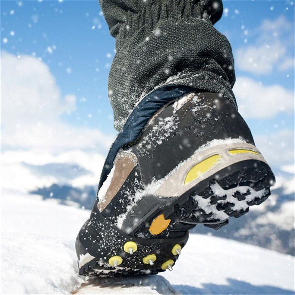 Bubble 1 คู่ Snow Ice Claw เล่นสกีเดินป่าสําหรับ Ice Walking ฤดูหนาว 5-Stud ปีนเขา Crampon - รูปที่ 4