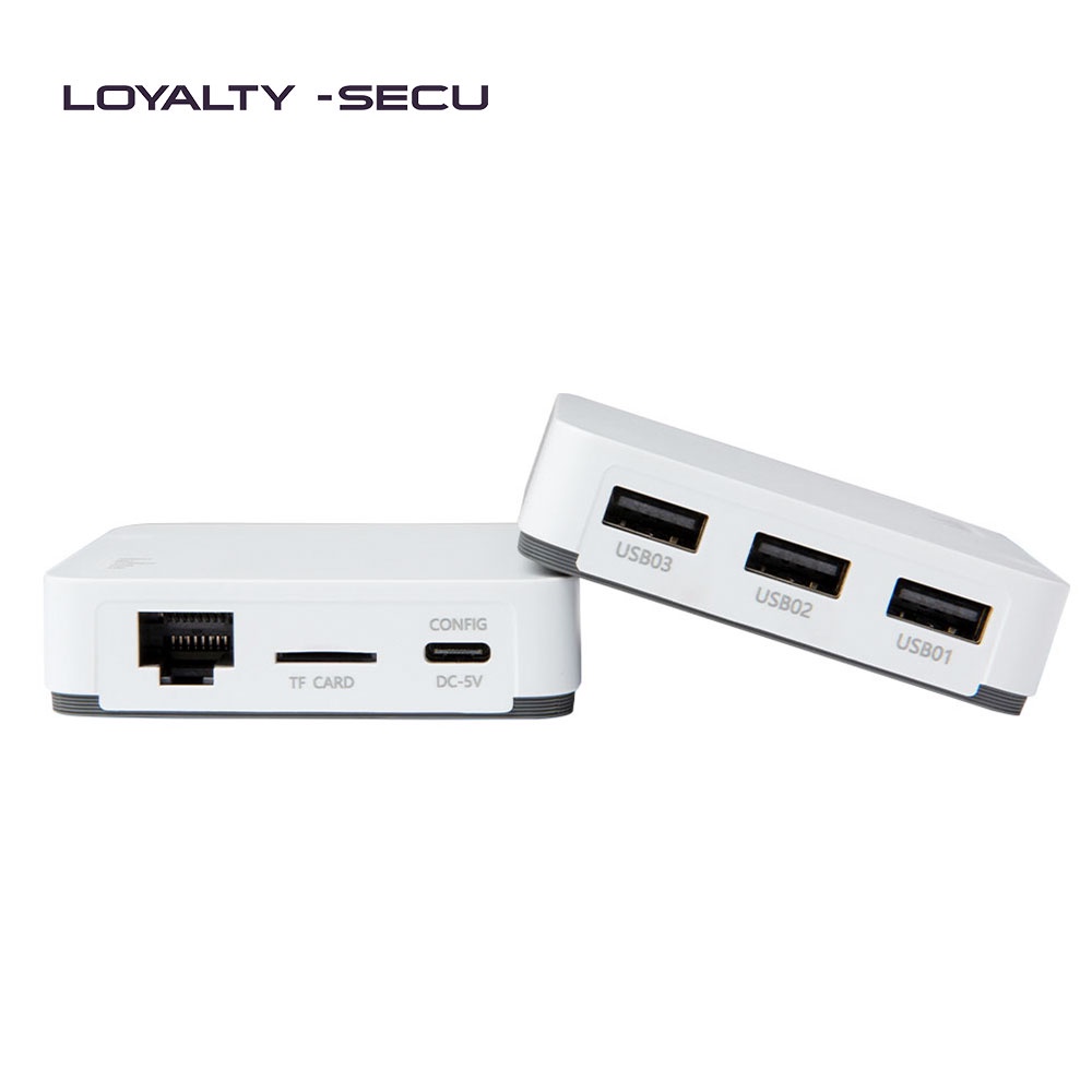 Print Servers 1632 บาท LOYALTY-SECU 3 พอร์ต USB LAN Network Print Server สำหรับเครื่องพิมพ์ USB ของคุณ Computers & Accessories