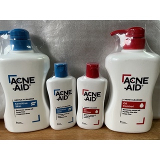 acne aid ของแท้ 100%💥ผลิต2023  exp 2026 ♨️Acne Aid liquid Cleanser สบู่เหลวล้างหน้า  แอคเน่เอด สิว แพ้ง่าย