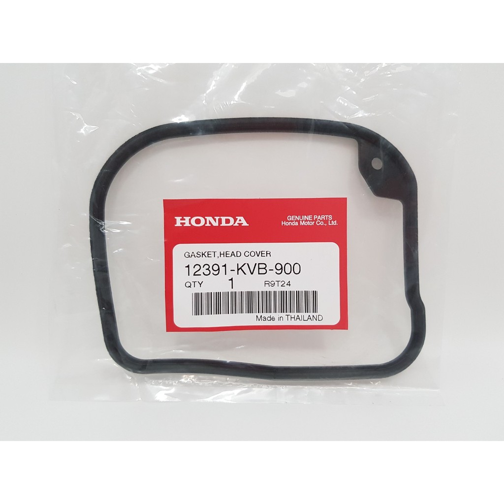 โอริงฝาครอบวาล์ว ปะเก็นฝาครอบฝาสูบ ยาง ฝาวาล์ว CLICK  AIR BLADE แท้ HONDA engine head valve cover gasket  70