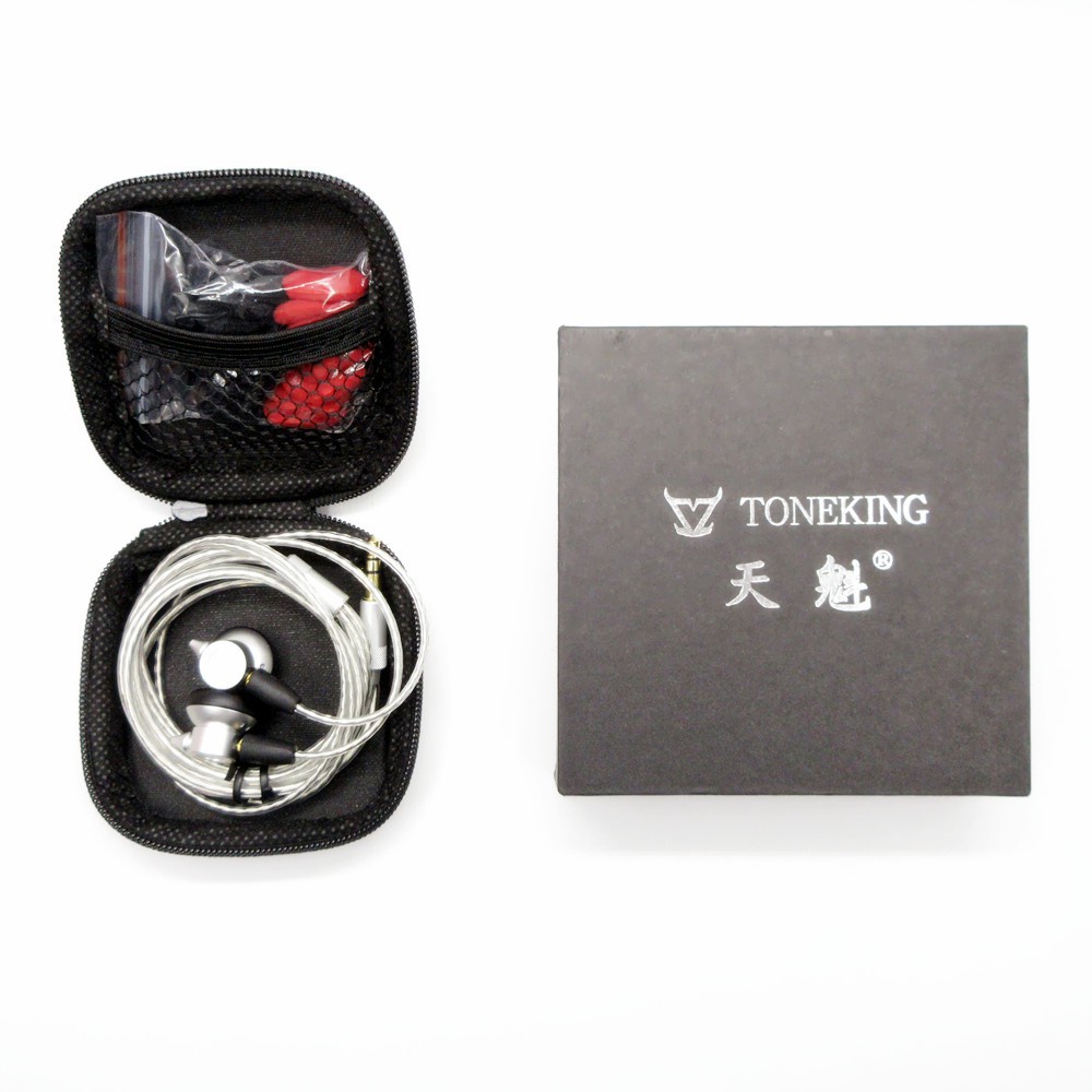 TONEKING UNICORN In Ear Earphone Earbud HIFI Monitor Metal Earbud High