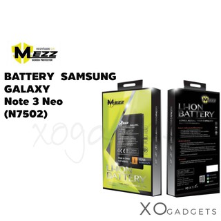 Mezz แบตเตอร์รี่ SAMSUNG GALAXY Note 3 Neo ( N7502 ) batt แบต NOTE3NEO NOTE3 NEO มี มอก. รับประกัน1ปี