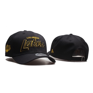 หมวกแก๊ป N-B-A Los Angeles Lakers ปรับได้