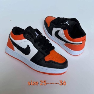 🔥ราคาโรงงาน🔥 รองเท้าผ้าใบ jordan  low ของเด็กเด็กหญิงและเด็กชายจ้ามี(25-36)🌟