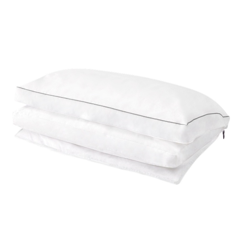 SANTAS หมอนหนุน รุ่น MICROGEL HYBRID PILLOW PLUS ขนาด 19 x 29 นิ้ว - รูปที่ 3