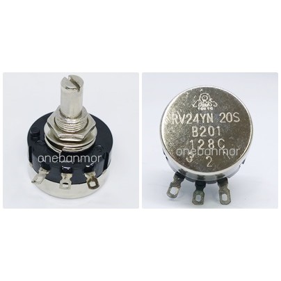 TOCOS RV24YN20S B201  Potentiometer วอลลุ่ม 200Ω