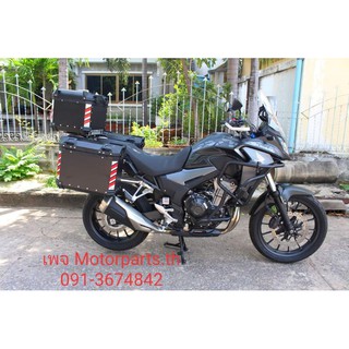 V-STROM650 CB500X TRK502 Versys650 BMW310GS  F750 F850  กล่องท้ายมอเตอร์ไชค์