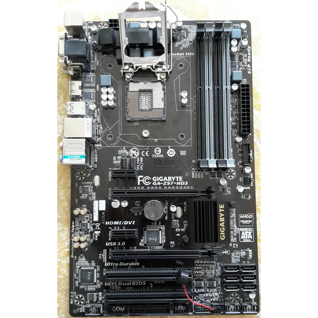 GIGABYTE GA-Z97-HD3 Scoket 1150 Gen4 / Gen5