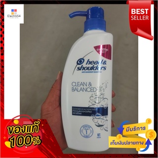 เฮดแอนด์โชว์เดอร์ แชมพูขจัดรังแค สูตรสะอาด สำหรับผมสระบ่อย 410 มล.head and shoulder Anti-dandruff shampoo, clean formula