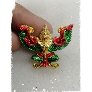 พญาครุฑ​ ลงยา​ เครื่องรางคุ้มครองภัยอัตราย