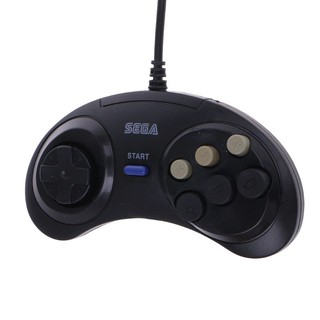 จอยเกมส์ 6 ปุ่มสำหรับ Mega Drive Megadrive SEGA MD GENESIS