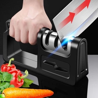 JJdaily2_Shop 4in1 หินลับมีด ลับได้ 3 ระดับ ที่ลับมีด Sharpener khife ดีที่สุด ที่ลับมีดคม ที่ลับมีดแท้ A111