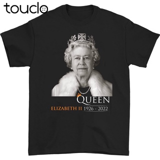 RIP Queen Elizabeth II 1926 2022 Memories Sadness T-Shirt Black Tee Unisex S to 5XL