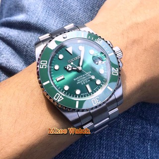 Seikomod Hulk Modify สุดเทพระบบ Automatic กระจกคริสตัลSapphireสวยมาก