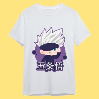 เสื้อยืด พิมพ์ลายอนิเมะ Jujutsu Kaisen Chibi ขนาดใหญ่ สําหรับผู้ชาย และผู้หญิง