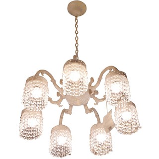 โคมไฟช่อ ไฟช่อ CARINI H9623-7 CARK5 7 หัว โคมไฟภายใน โคมไฟและหลอดไฟ CHANDELIER CS H9623-7 CARK5WH 7L