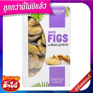 เนเจอร์ส ดีไลท์ มะเดื่อแห้ง 250 กรัม Natures Delight Dried Figs 250 g