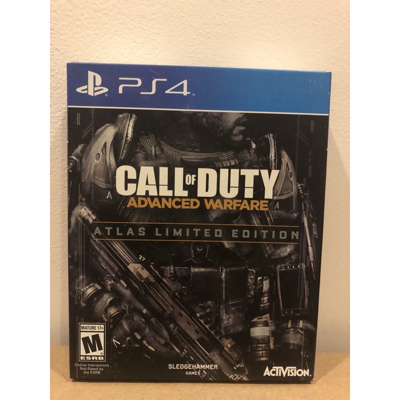 แผ่นเกมส์ps4 Call Of Duty Advanced Warfare Atlas Limited Edition มือ2 Shopee Thailand