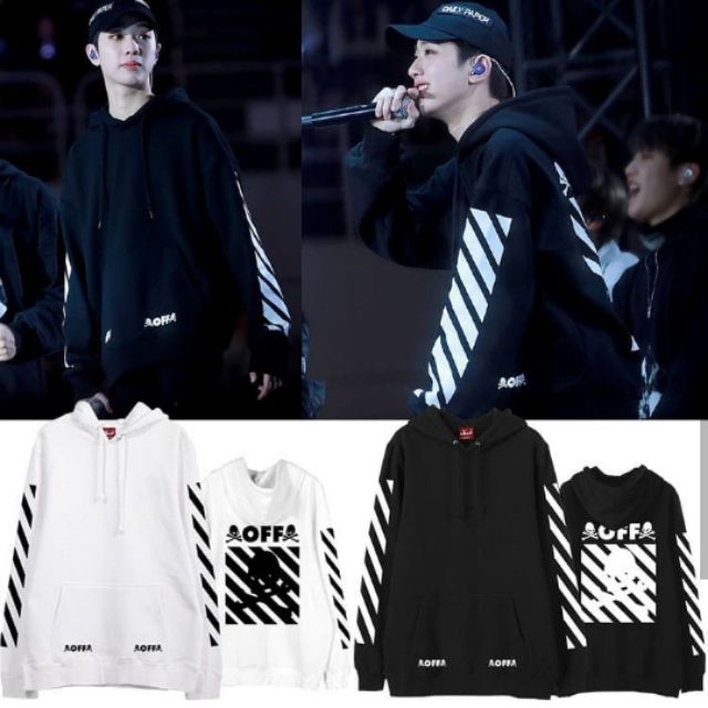 พร้อมส่ง เสื้อฮู้ด off white แบบควานลิน