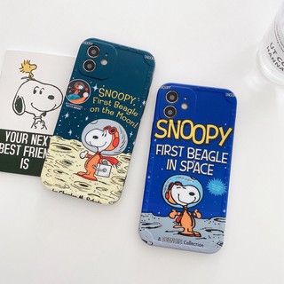 เคสไอโฟน เคสซิลิโคน iPhone 14 Pro Max iPhone 13 Pro Max iPhone 12 Pro Max iPhone 11 Cartoon สนูปปี้ Snoopy Soft Silicone Case