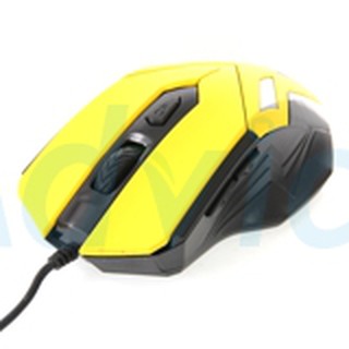 USB Optical Mouse NUBWO (NM-18 PHELAN) Yellow/Black