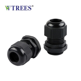 ถูกสุด! เคเบิ้ลแกลน Cable Gland PG9 สีดำพร้อมส่ง