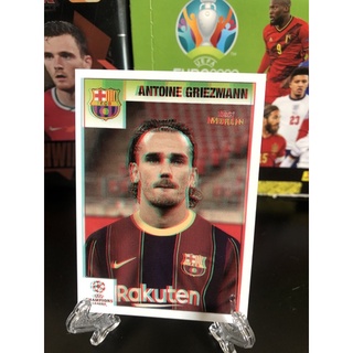 2021 Topps Merlin Heritage 95 UEFA Champions League Soccer Barcelona