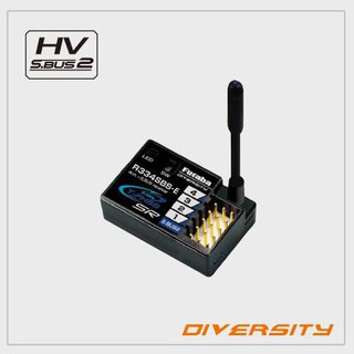 FUTABA R334SBS-E RECEIVER รีซีฟเวอร์ 2.4G T-FHSS SR 4ช่องควบคุม