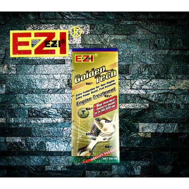 EZI Golden Tech (อี่ซี่ โกลเดนเทค) 1 ขวด 250 มล. สารเสริมประสิทธิภาพ สำหรับรถยนต์