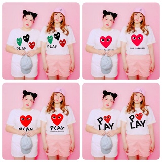 เสื้อยืดสาวอวบPLAY อก48นิ้ว52นิ้ว54นิ้ว
