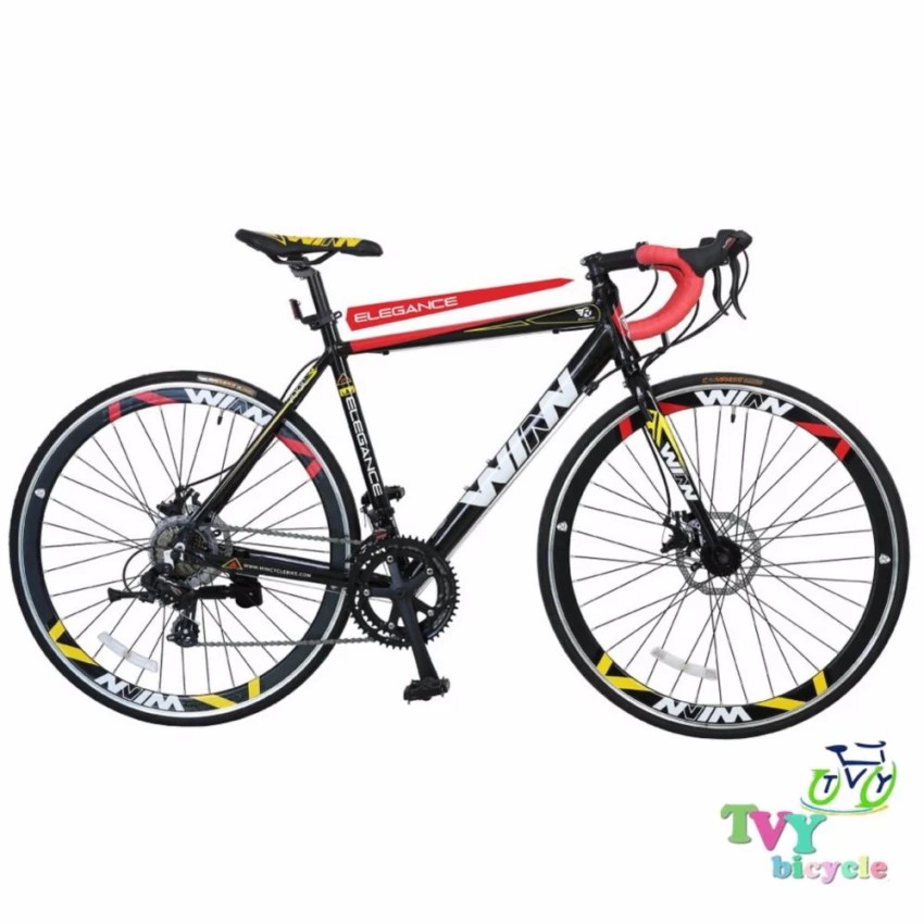 WINN จักรยานเสือหมอบ รุ่น Elegance Size 46 (สีดำ)