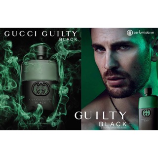 Gucci guilty black pour homme 90 ml.