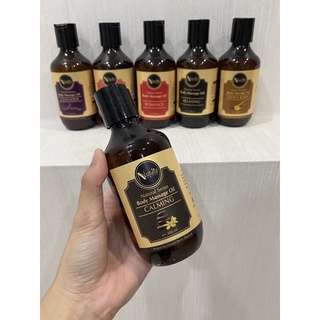 น้ำมันนวดอโรม่า Massage Oil น้ำมันนวดสปา น้ำมันธรรมชาติ เกรดพรีเมี่ยม สำหรับสปาชั้นนำ Natural Sense Body Massage Oil