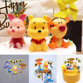 Winnie the pooh ของตกแต่งเค้ก