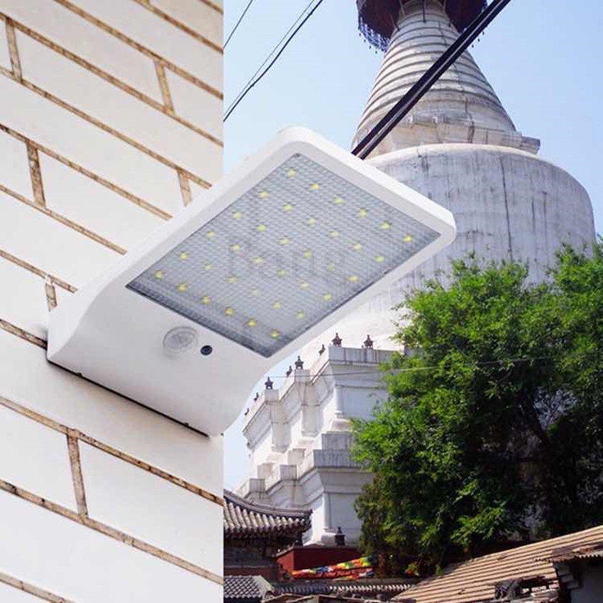 ไฟติดผนัง 24/30/36/48 LEDไฟโซล่าเซล์ solar LED โคมไฟถนนโซล่าเซลล์ solar cell ไฟติดผนังโซล่าเซลล์ พลังงานแสงอาทิตย์