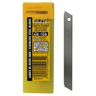 ใบมีดคัตเตอร์ โอฟ่า AB-10S ( 1 หลอด )