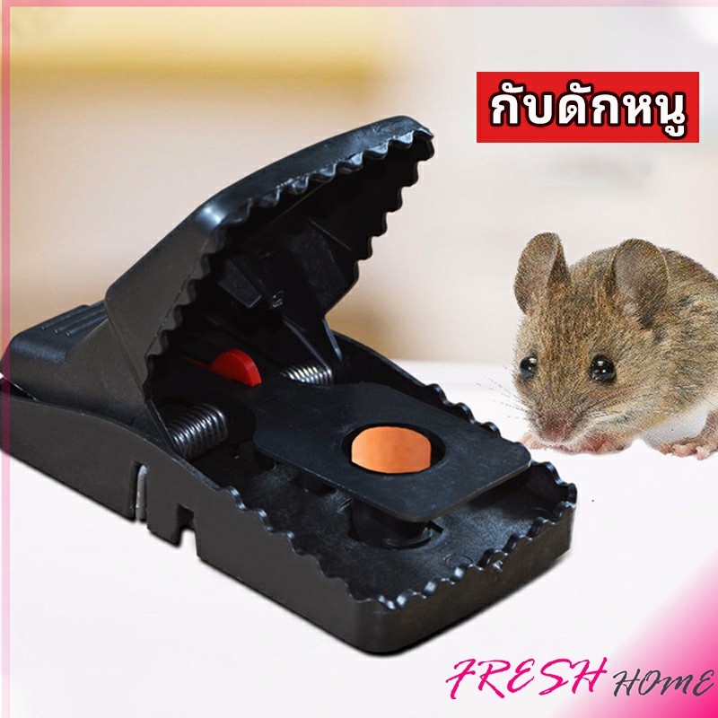 กับดักหนู ใช้ซ้ำได้ กับดักหนู กับดักหนูสปริง ความไวสูง mouse traps