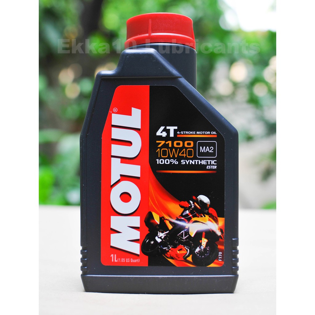 น้ำมันเครื่อง Motul 7100 10W40 สังเคราะห์แท้ 100% | Shopee Thailand