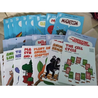 พร้อมส่งค่ะ!! หนังสือชุด building block of Science หนังสือการ์ตูนวิทยาศาสตร์ หนังสือภาษาอังกฤษ หนังสือการ์ตูนภาษาอังกฤษ