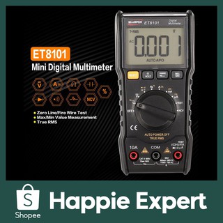 ⚡happie⚡ดิจิตอลมัลติมิเตอร์ ET8101 อุปกรณ์มัลติมิเตอร์ดิจิตอล 5999 Counts True Rms Ac / Dc Volt Amp Ohm Tester