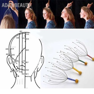 Aday Beauty เครื่องนวดศีรษะ อเนกประสงค์ ความยืดหยุ่นสูง ส่งเสริมการไหลเวียนโลหิต หนังศีรษะ