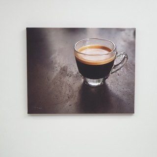 รูปภาพพิมพ์ผ้าใบ Coffee Shop C5040-2 ขนาด 40x50ซม. (ก.xส.) NICE