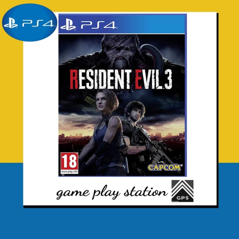ps4 resident evil 3 ( english zone 2 )