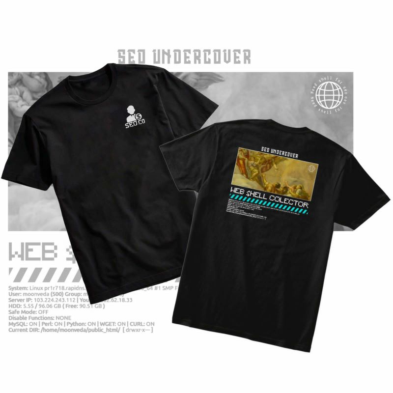เสื้อยืด Seo Web Shell vol 1 Colector | เสื้อยืด Kang Ngeshell