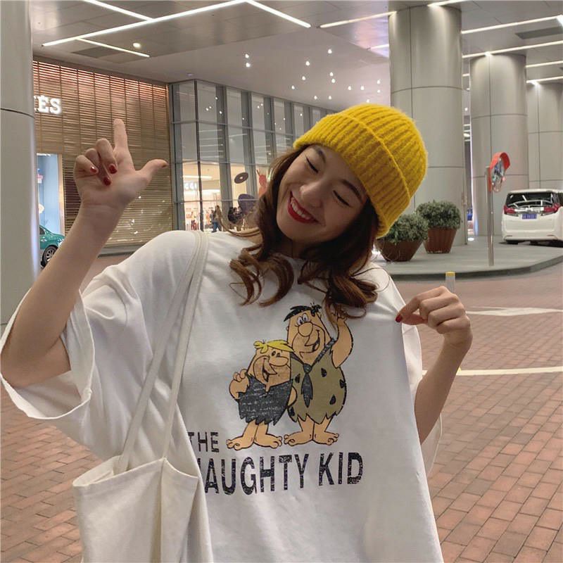 The NAUGHTY KID เสื้อยืดแขนสั้น Unisex