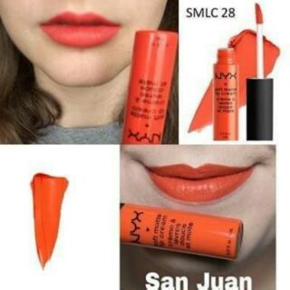 NYX Soft matte lip cream เบอร์ 28